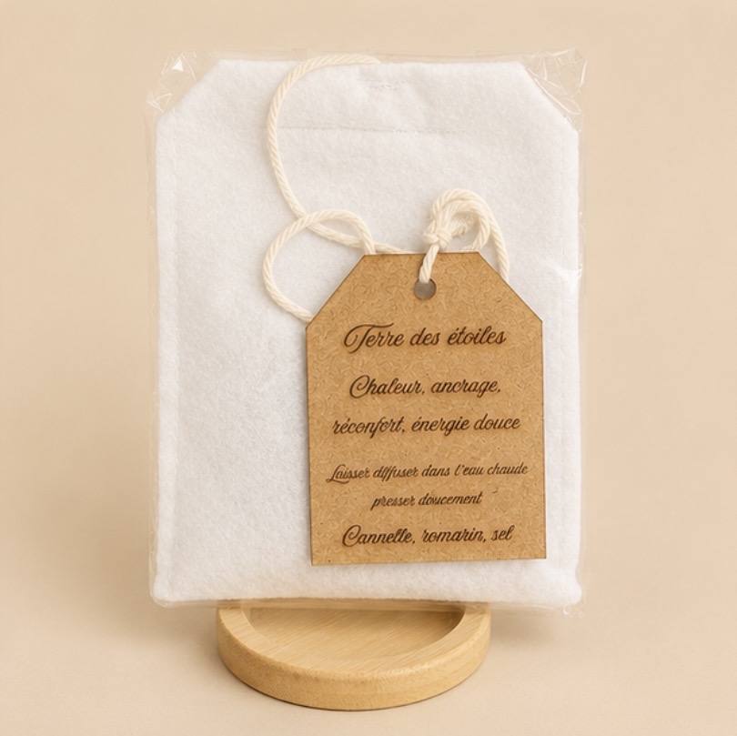 Sachet de bain cannelle / romarin