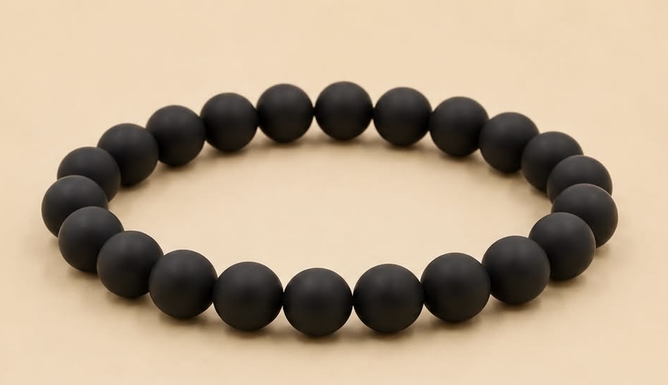 Bracelet en Onyx mat