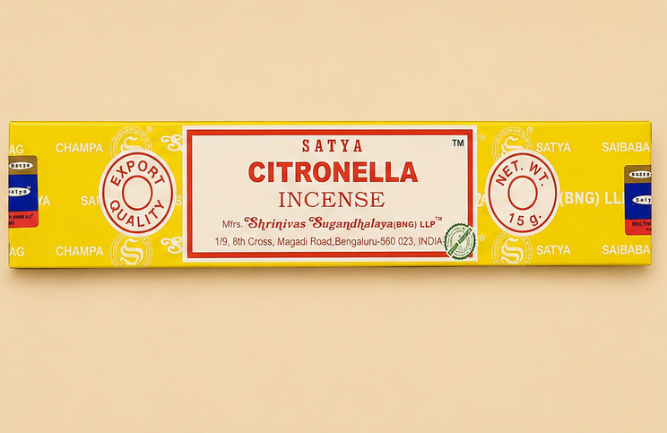 Encens Satya Citronella – Citronnelle (15 g)
