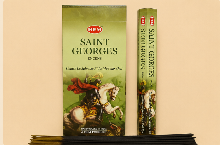 Encens HEM Saint Georges 20 bâtons