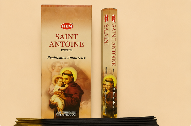 Encens HEM Saint Antoine 20 bâtons
