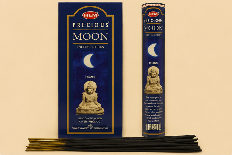 Encens HEM Moon (Lune) 20 bâtons