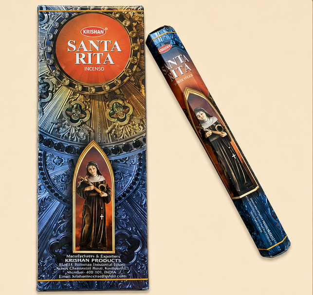 Encens Krishan Sainte Rita 20 bâtons