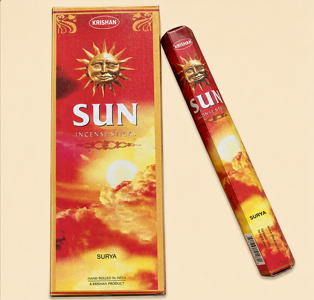 Encens Krishan Sun (Soleil)  20 bâtons