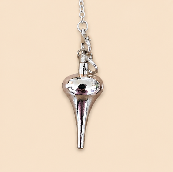 Pendule Métal Argenté