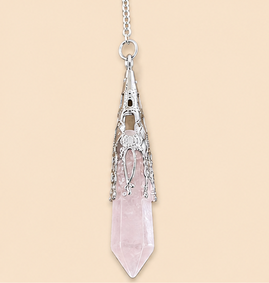 Pendule Quartz Rose