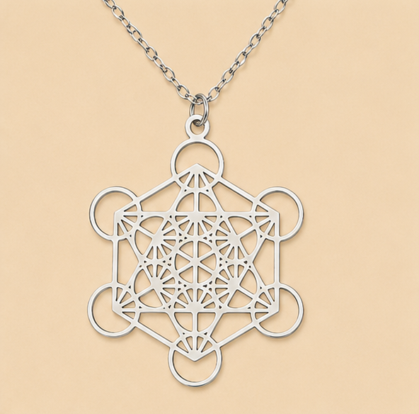 Collier Cube de Métatron