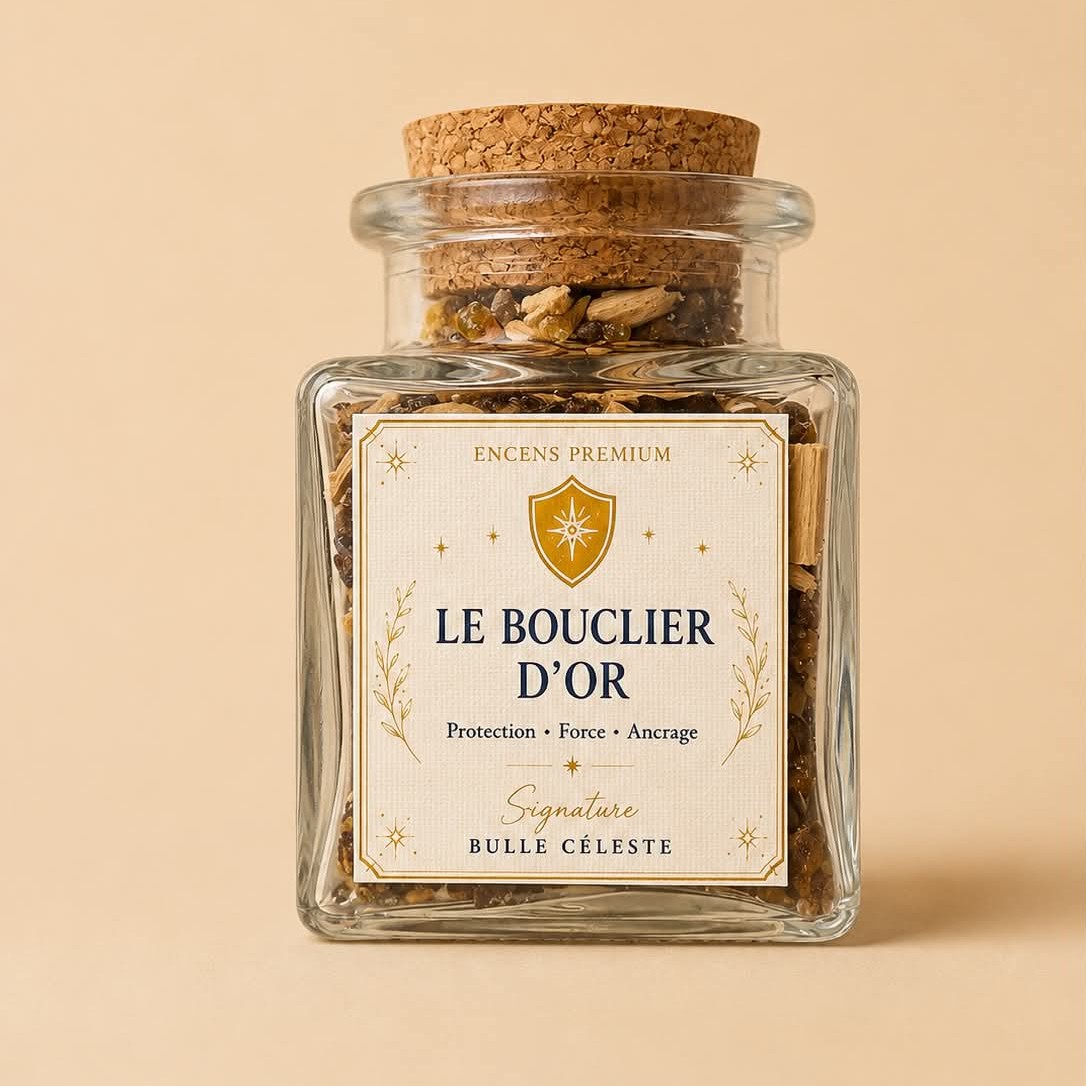 Collection Signature Bulle Céleste🛡️ Le Bouclier d’Or